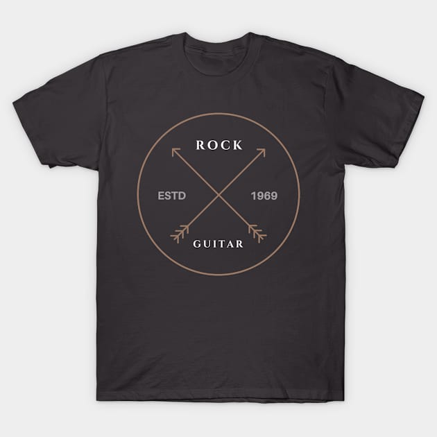 ROCK GUITAR T-Shirt by LennyMax